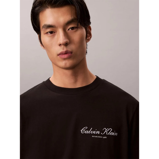 Calvin Klein Ανδρική κοντομάνικη μπλούζα Embroidered Logo T-shirt